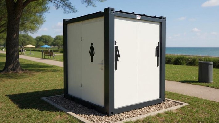 Büyük Çift Kabin WC