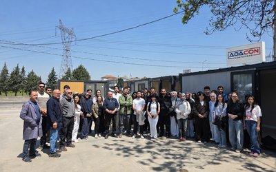 Geleceğin Mimarları Adacon Yapı  Fabrikasında Buluştu